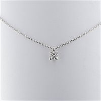 Collana Fanton Gioielli Donna PUNTO LUCE DIAMANTI in Oro bianco Diamante 0.18 Ct FGPL020GVSVG - FGPL020GVSVG